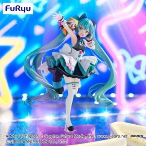 Hatsune Miku & Araiguma Rascal Exceed Creative Cyber Future FuRyu Figure