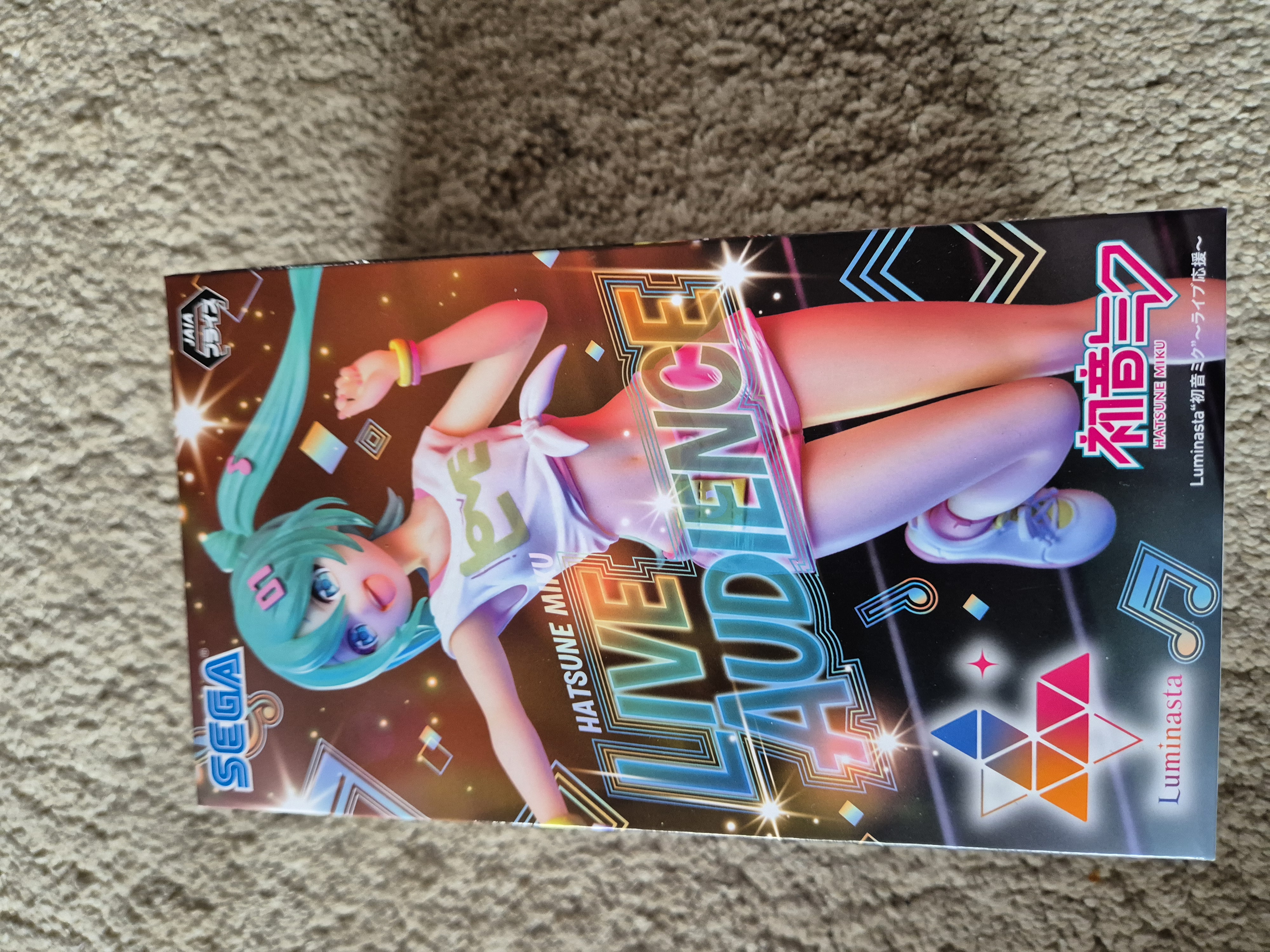 Hatsune Miku Live Audience Cheering Luminasta Sega Figure