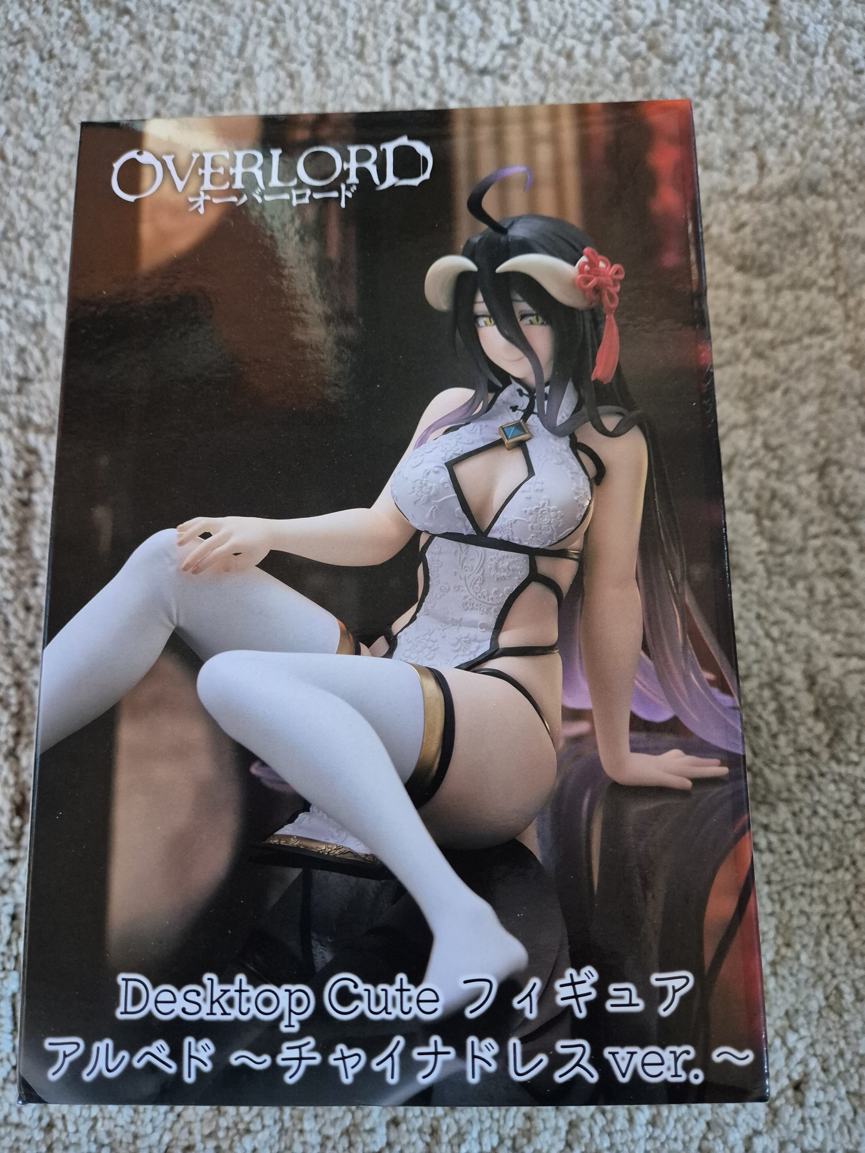 Overlord Albedo China Dress White Ver. Desktop Cute Taito Figure