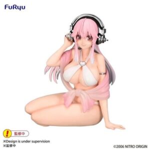 Super Sonico White Bikini Noodle Stopper FurYu Figure